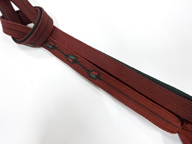 正絹　手組帯締め