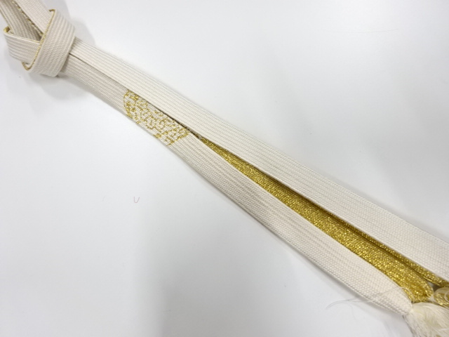 正絹　手組帯締め（長尺）