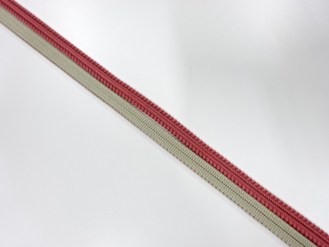 アンティーク　正絹　帯留め用　手組三分紐