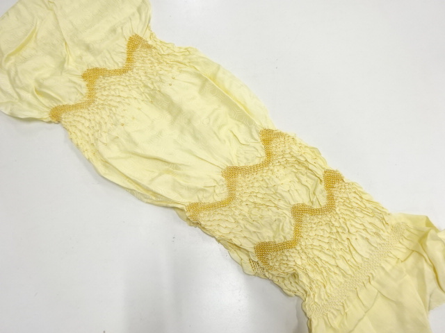 正絹　絞り　帯揚げ