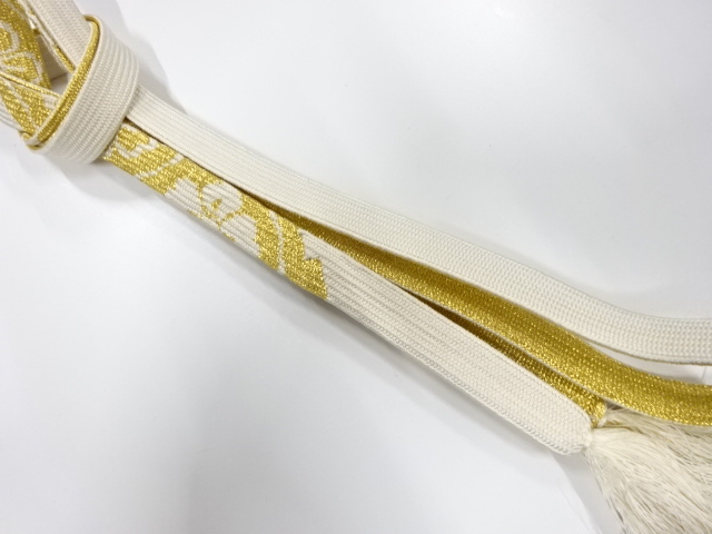 正絹　手組帯締め