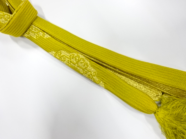 正絹　手組帯締め