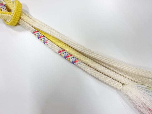 正絹　手組帯締め