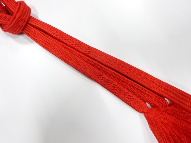 正絹　手組帯締め