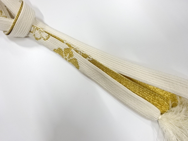 正絹　手組帯締め