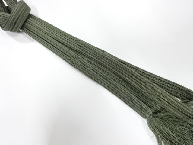 正絹　手組帯締め