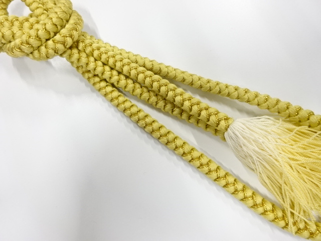 正絹　手組帯締め