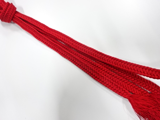 正絹　手組帯締め（長尺）