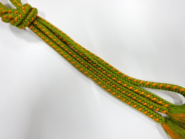 正絹　手組帯締め