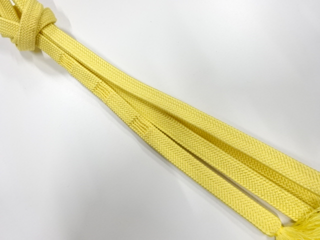 正絹　手組帯締め