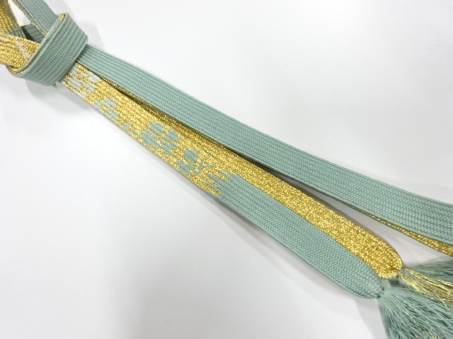 正絹　手組帯締め