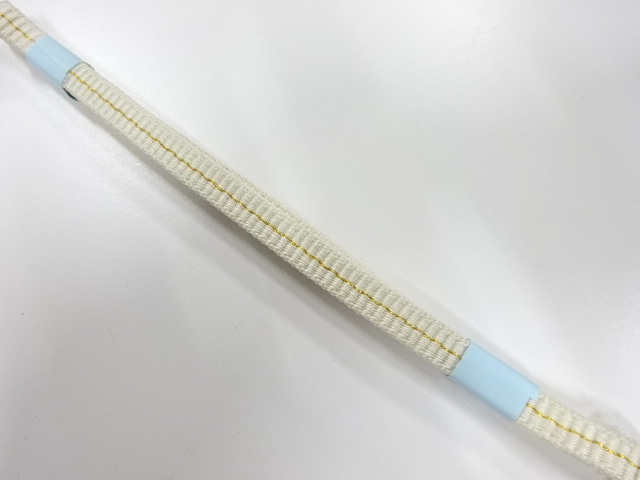 未使用品　正絹　帯留め用　手組三分紐