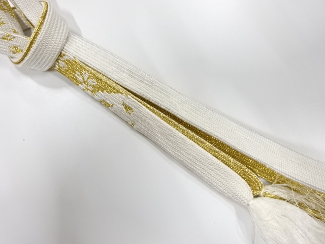 正絹　手組帯締め