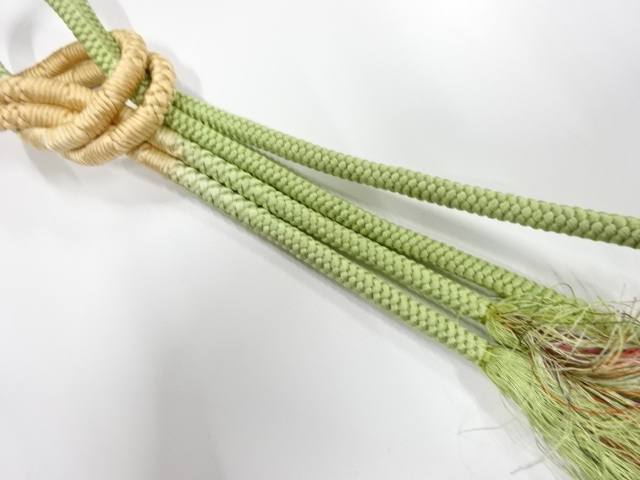 正絹　手組帯締め