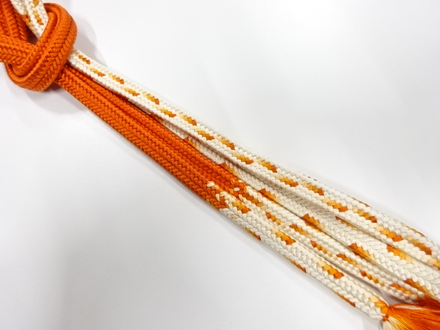 正絹　手組帯締め