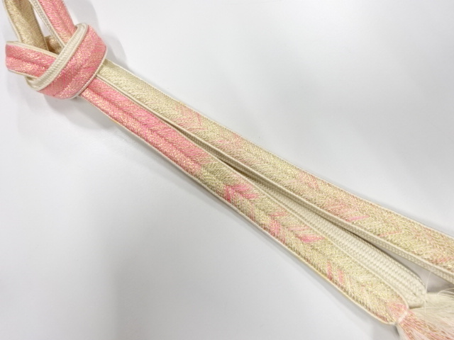 正絹　手組帯締め
