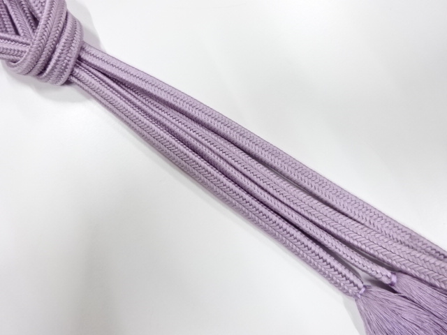 正絹　ゆるぎ組手組帯締め