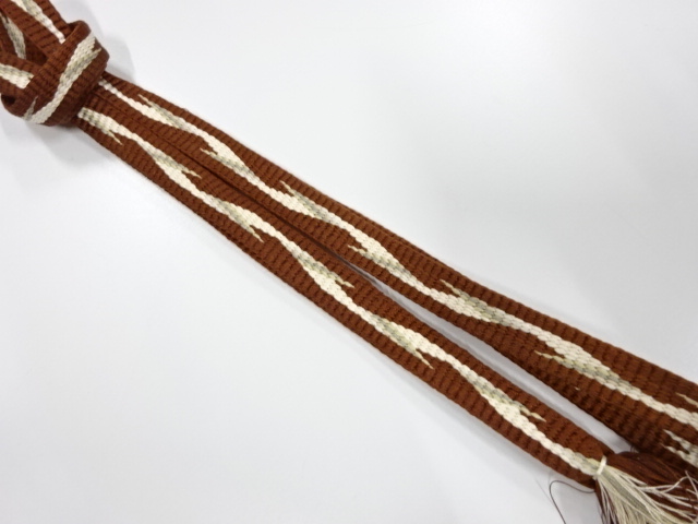 正絹　手組帯締め