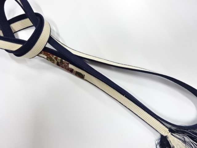 正絹　手組帯締め