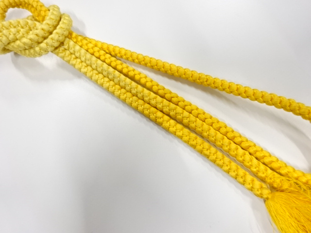 正絹　手組帯締め