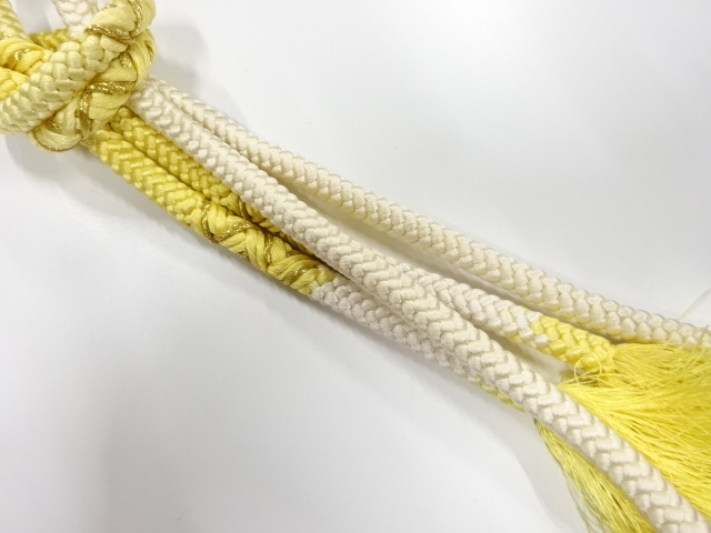 正絹　手組帯締め