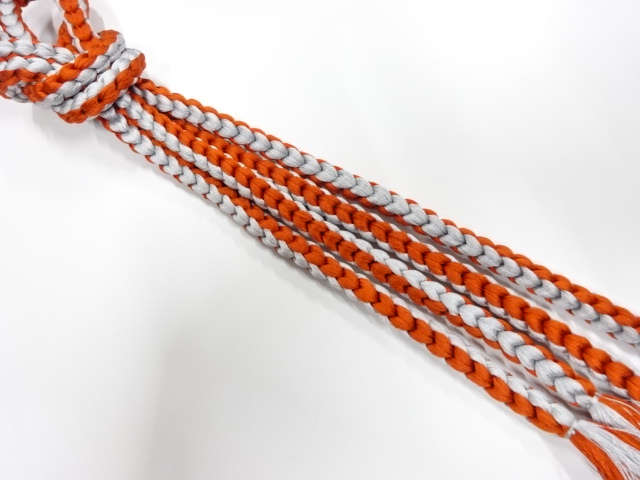 正絹　手組帯締め