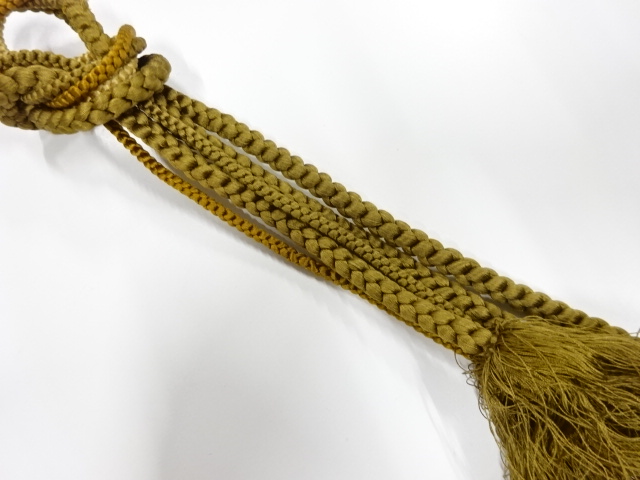 正絹　手組帯締め