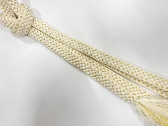 正絹　手組帯締め