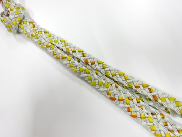 正絹　夏手組み帯締め