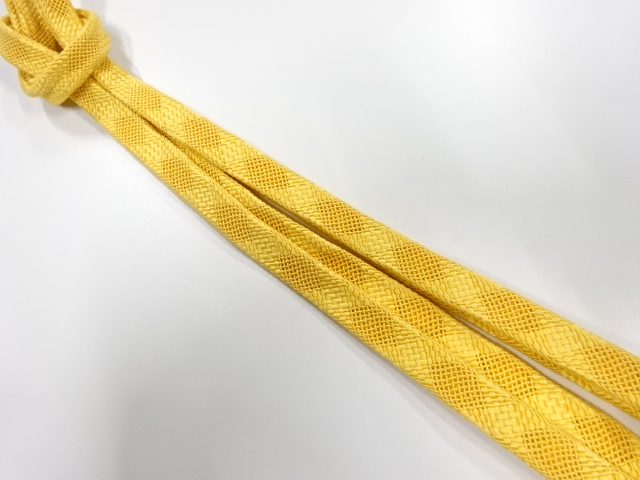 正絹　夏手組み帯締め