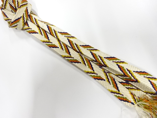 正絹　手組み帯締め