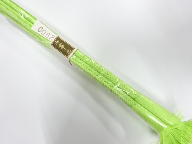 未使用品　正絹　手組帯締め