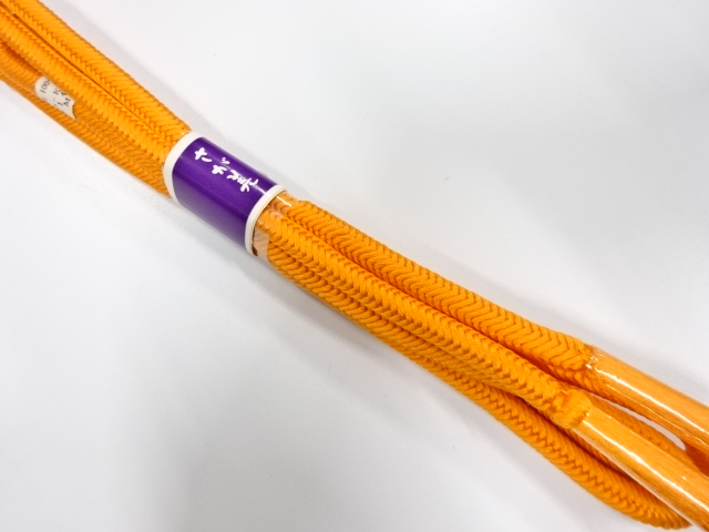 未使用品　正絹　手組帯締め