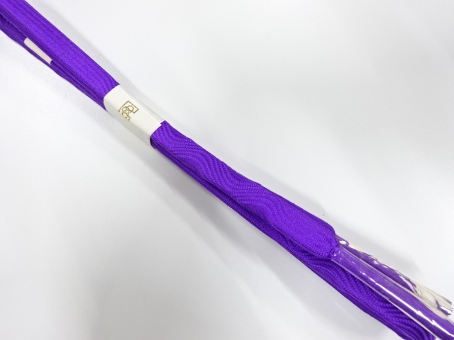 未使用品　正絹　手組帯締め