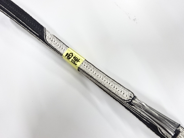 未使用品　正絹　手組帯締め