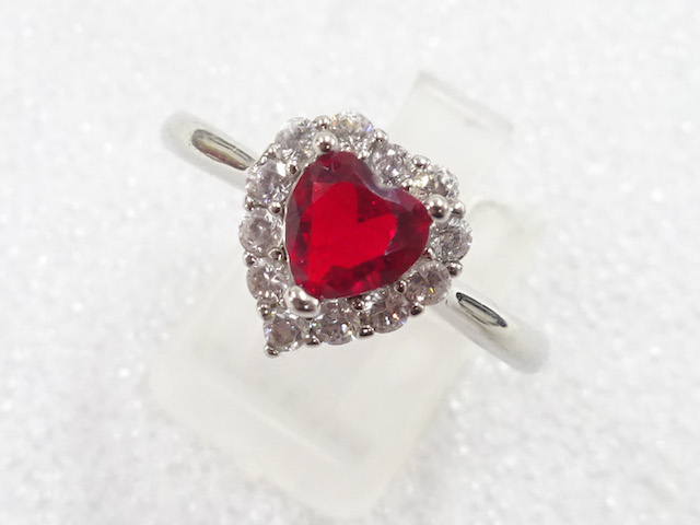 色石　指輪(22.5号)