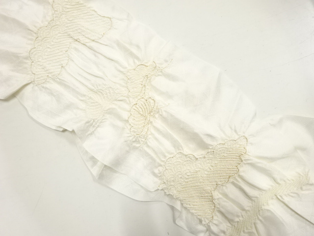 正絹　絞り　帯揚げ