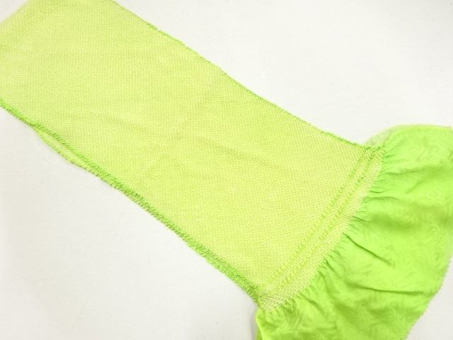 正絹　絞り　振袖用帯揚げ