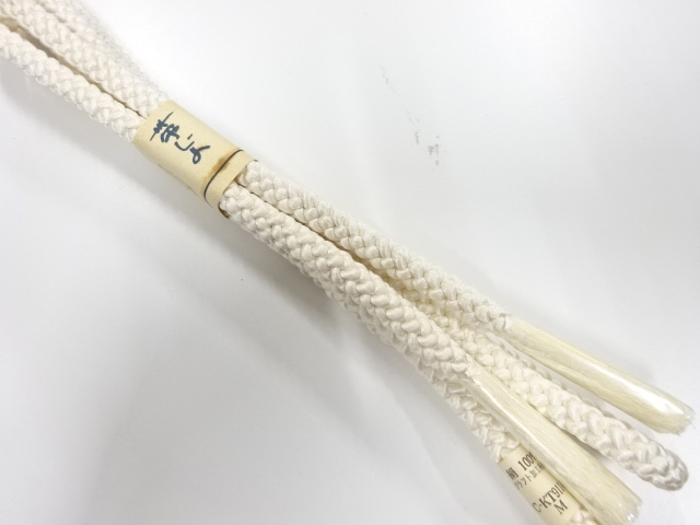 未使用品　正絹　手組帯締め