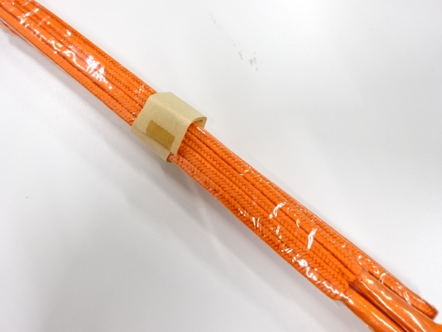 未使用品　正絹　手組帯締め