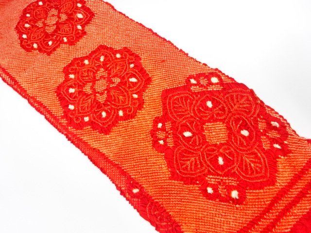 SILK Tie-dye obiage for furisode