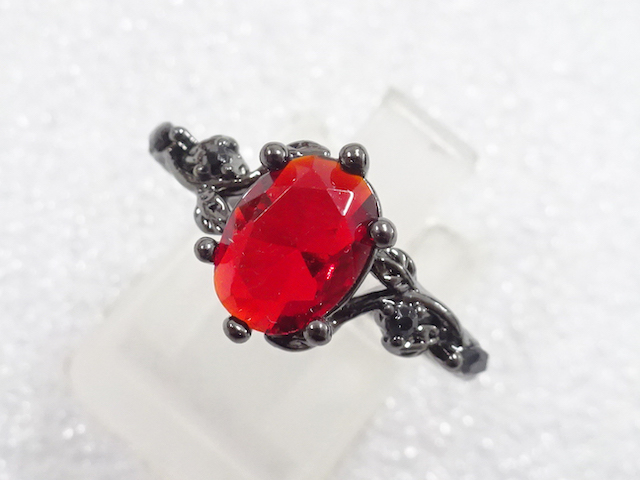 COLORED STONE FASHION RING / JP SIZE 12