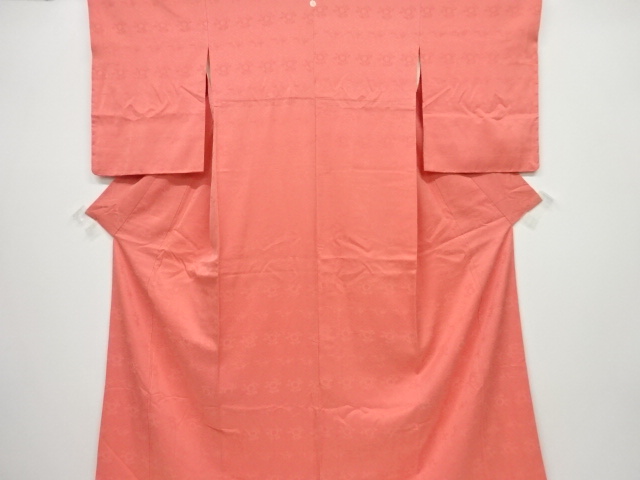 JAPANESE KIMONO / VINTAGE IROMUJI KIMONO / WOVEN FLOWER & SAYAGATA