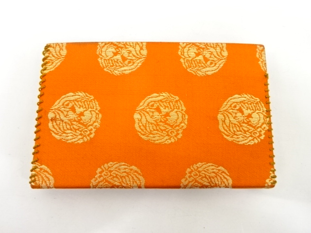 JAPANESE TEA CEREMONY / FUKUSA POUCH / WOVEN PHOENIX