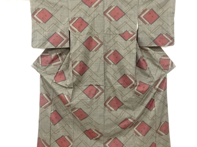 JAPANESE KIMONO / DORO OSHIMA TSUMUGI (5 maruki)