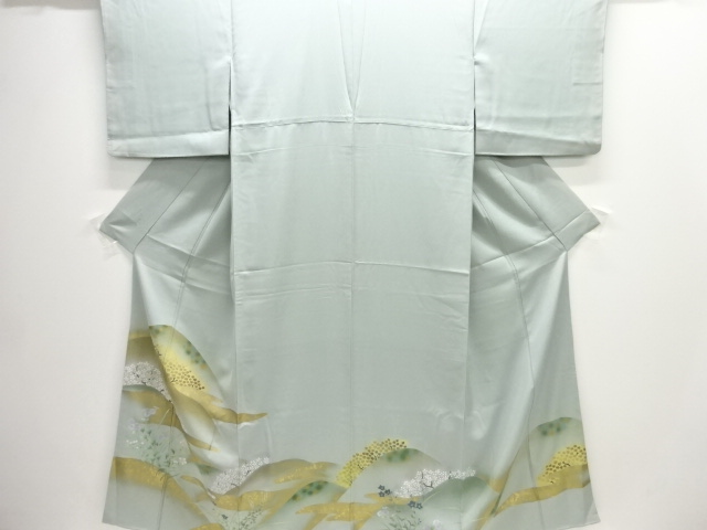 SALE!! 遠山に秋草模様色留袖