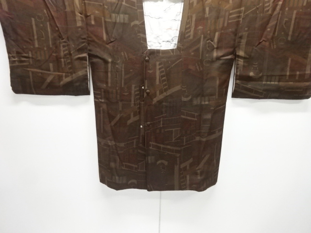 家屋模様道行コート