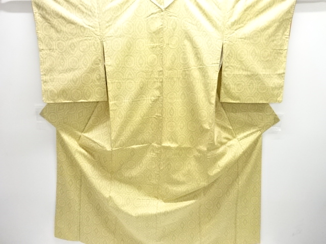 JAPANESE KIMONO / UNUSED OMESHI KIMONO / SILK / NISHIJIN / WOVEN FLORAL SHOKKO