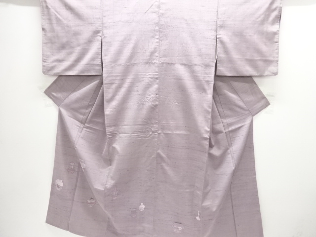 JAPANESE KIMONO / TUKESAGE / TSUMUGI / ONE CREST 