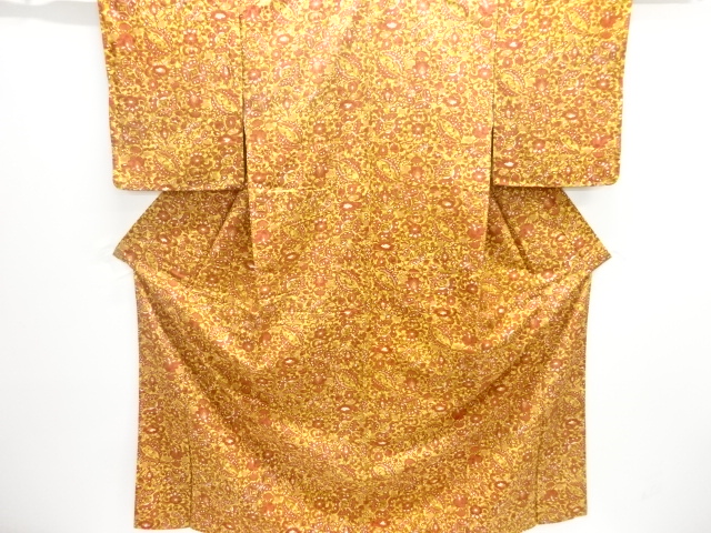 JAPANESE KIMONO / JODAI TSUMUGI / FLOWER SARASA 